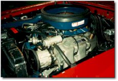 Before the restoration:  all original everything, down to the belts and plugs